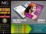 Flyers tamaño A4 a precio de coste