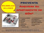 preventa  Adquiera su apartamento de  60m² por 35millones