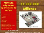  Adquiera su apartamento de  60m² por 35millones