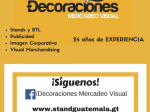 Stand en Guatemala - Decoraciones Mercadeo Visual